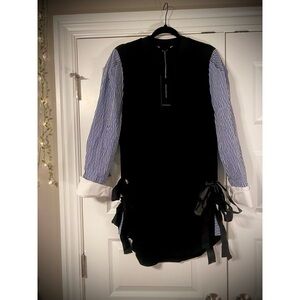 Business Casual Black Mini Dress